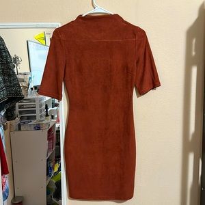 Suede Dress